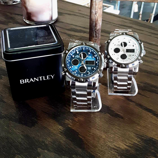 "BRANTLEY" DUAL-TECH MEN'S WATCH